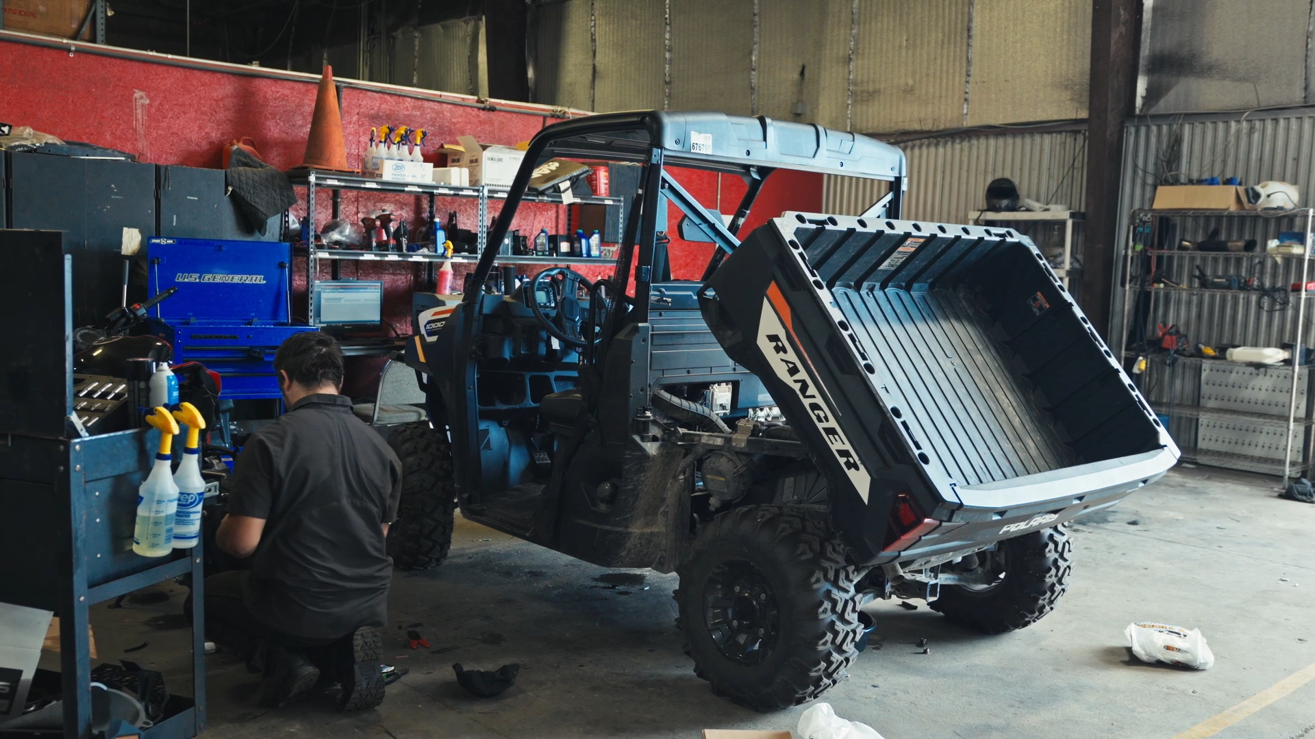 Polaris service department at Friendly Powersports of Baton Rouge